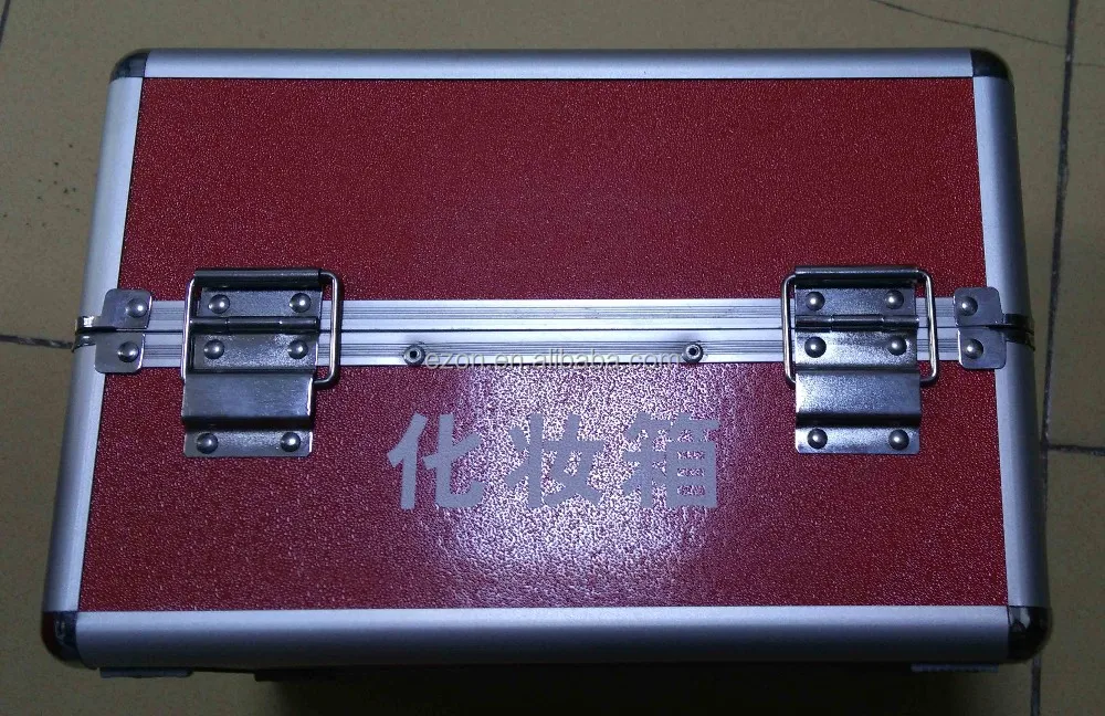 Professional aluminum hard makeup case,Portable aluminum makeup tool cosmetic case,Double-open aluminum makeup case