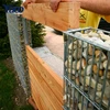 1.2m 1.5m 2m height 50x200mm gabion fence stone cage retaining lattice wall