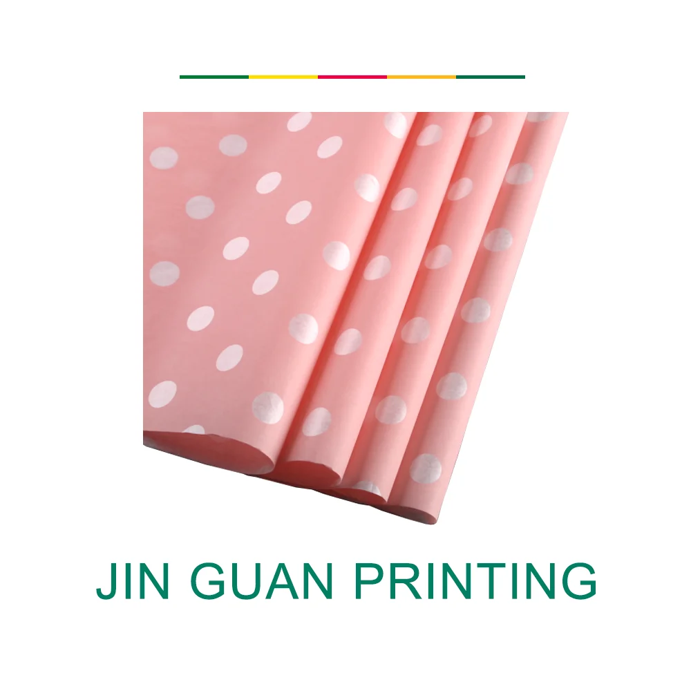 logo print wholesale gift wrapping tissue paper