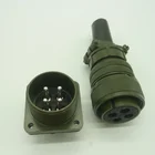 MIL-C-5015 military standard female 4pin circular connector receptacle