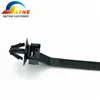 Fastening self locking Black 1Z322201 Nylon Push Mount Wire Ties Releasable Cable ties