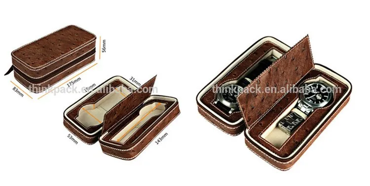 leather watch boxes travel watch case luxury watch box