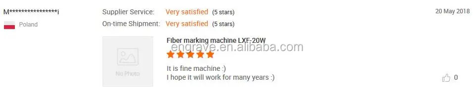 Top quality 20w laser marking machine for bulbs