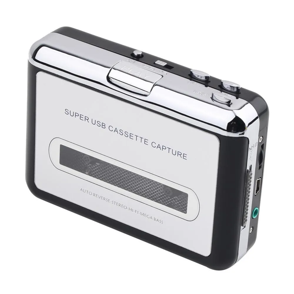 Portable USB Cassette Player Capture Cassette Recorder Converter Digital Audio Music Player