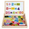 Kid's Wooden Magnetic Puzzles Learning Toys for Children Multifunctional Jigsaw Toys Early Education