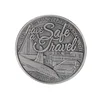 Lucky coin Travel Safety Shipping die casting coin souvenir crafts