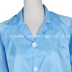 Women Medical Clothing ESD-Safe Shield Anti-static Dustproof LAB Smock Clothes