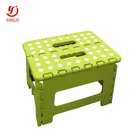 Plastic fold up picnic chair seats plastic footstool