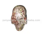 Wholesale Natural Ocean Jasper stone skull,crystal wholesale skull