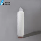 0.45ミクロン10インチ水フィルターエレメントppプリーツカートリッジフィルター用prefiltration