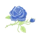 Clothing Embroidery Flower Patch Iron On Embroidered Patches Garment Sticker Appliques