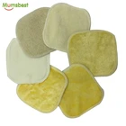 Eco-friendly reusable hemp cotton makeup remover pads for women and girl clean face