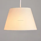 Modern Cone Shape Fabric Ceiling Pendant / Table Lamp Light Shade, Customized Size and Colors