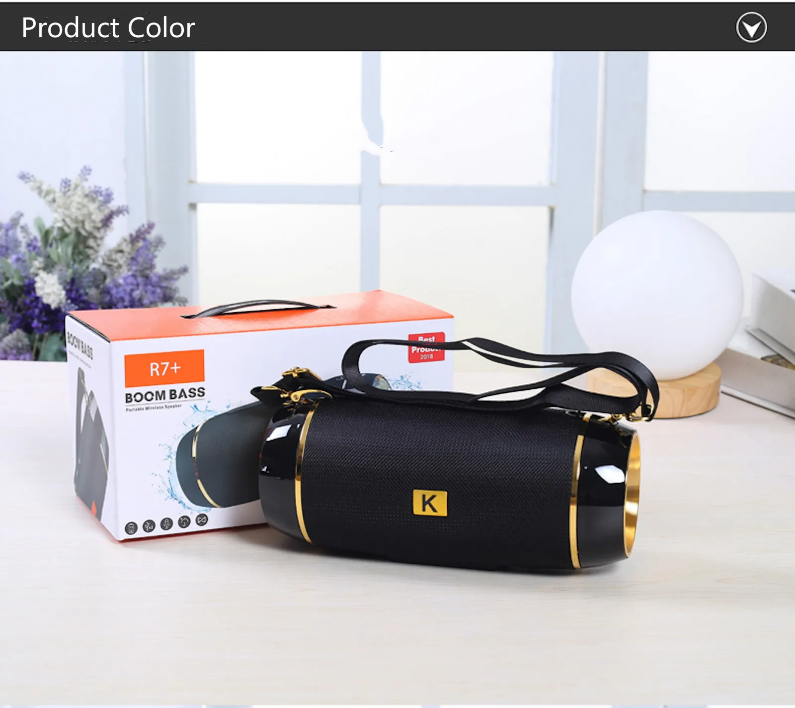 2*8W Big Sound 1800mA Big Battery Bluetooth Speaker Karaoke Audio with FM Radio SD TF Card Aux USB Port - ANKUX.COM