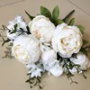 Factory direct wholesale flowers artificial plastic artificial flowers for wedding decoration