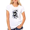 Design your own t shirt custom printing white tshirt women