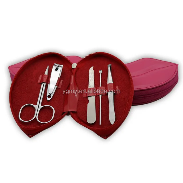 scissor/tweezer/dig ear spoon/clipper/file utility manicure care