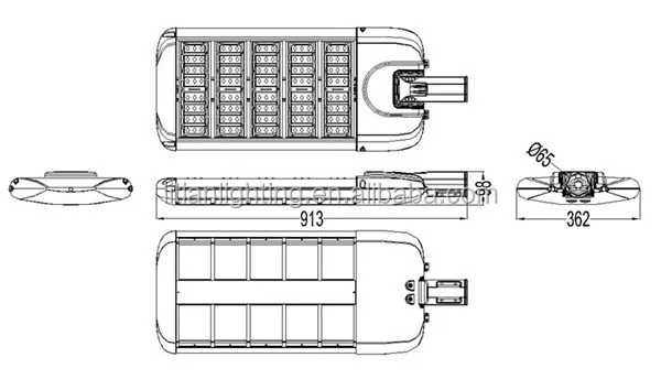 best price NEW MODEL custom 250w street lighting fixture