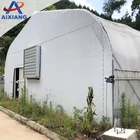 Single-span film blackout greenhouse with shading system for flowers and vegetables factory direct sale made in China