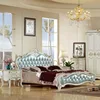 MMD8812 Classic high end Italian designer Upholstered bed sweet luxury master cheap price bedroom set