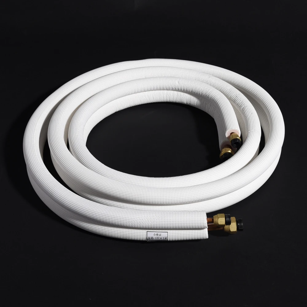 White Foam Pvc Coated Pipe Insulation,Refrigeration And Air