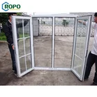 Australia Standard Double Glazed Grill Design Upvc Windows,Tilt And Turn Window