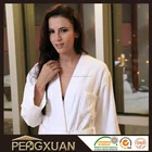 White Hotel Spa Cotton Bathrobe Long Full Length Rob Unisex