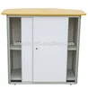portable heavy duty aluminum reception desk beauty salon for exhibition showing
