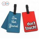 Travel Accessories Bag Tags Custom PVC Luggage Tag