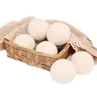 6 Pack XXL 100% Organic Merino Wool Laundry Cotton Dryer Balls