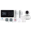 2018 new year release Smart home security system,support WIFI/3G/GPRS/IP camera and fingerprint door lock