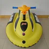 pvc Kids pool floating Inflatable Motorboat Jet Ski Battery Powered Inflatable Motorboat Great Pool Fun