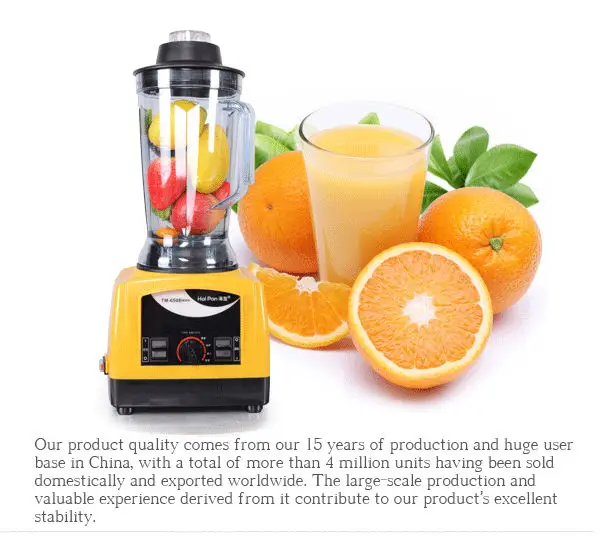 optimum plastic commercial juice blender with dry grinder