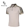 Custom Quick Drying Short Sleeved Men'S Military Camouflage Polo Tactical T-Shirt