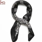 IKA Factory direct digital custom scarf silk printed scarves