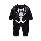 Wholesale Cute Organic Cotton Newborn Romper Baby Boys Clothes