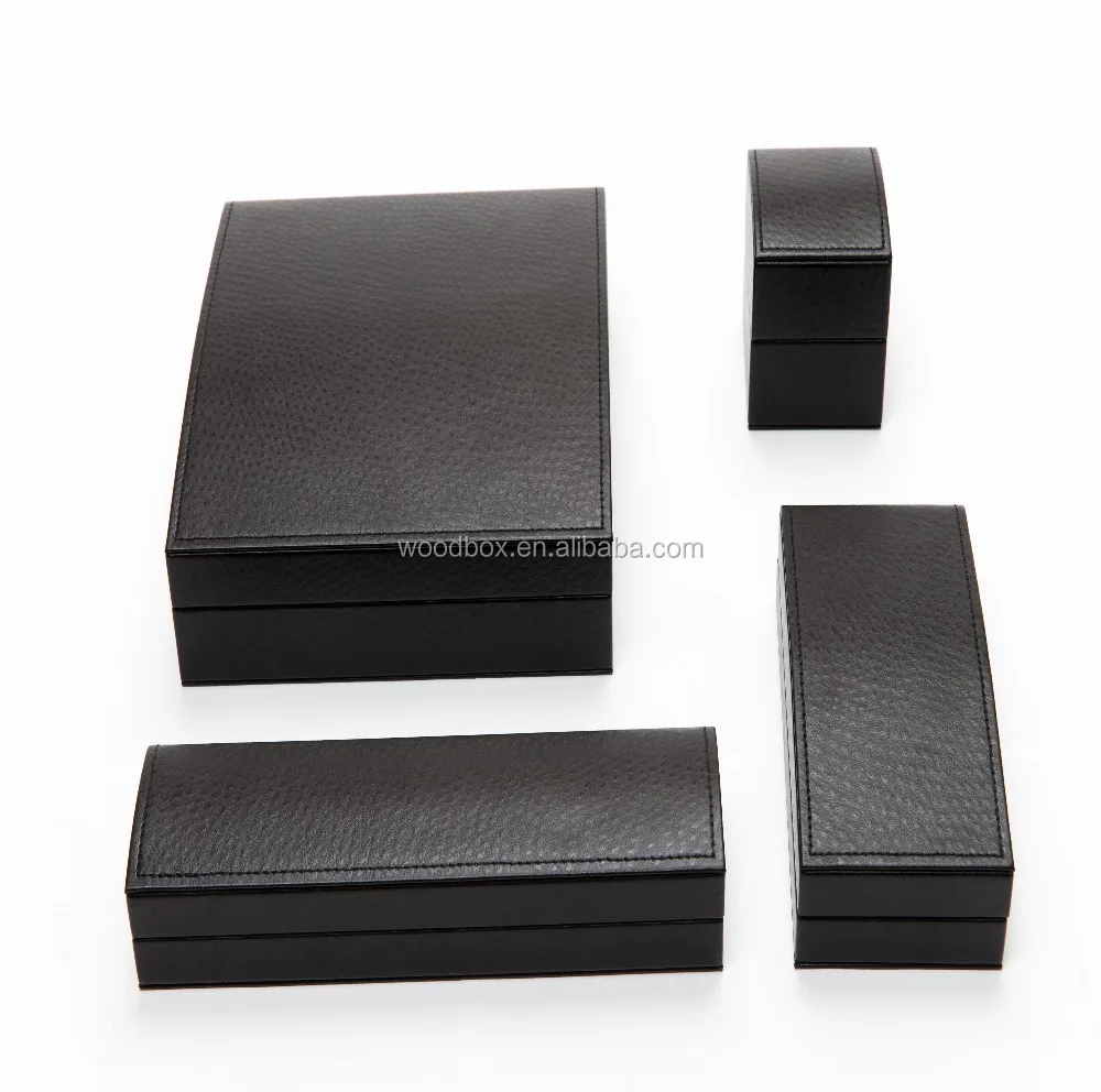pu leather box high quality pu jewelry gift box pu leatherette
