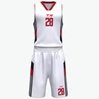 Basketball Jersey Boys Shirt Kid Basketball Uniforms Team Tranning