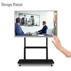 55 inch IR interactive waterproof touch screen lcd whiteboard touch computer for teaching in school university