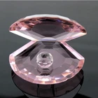 Oyster Shell Pink Crystal Collection Oyster Clam Shell MH-D0389