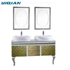double basin and mirror stainless steel pantry cabinet bathroom vanity