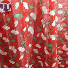 75D*75D 100%P print crepe chiffon fabric for women's dress fashion garment