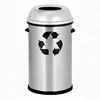 BX Group practical and convenient stainless steel trash can / unique garbage bin / outdoor rubbish bin
