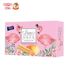 Cheese flavor cookie and milk flavor egg rolled gift packing biscuit / egg cracker