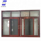 china suppliers tempered glass window sliding windowS with grill design and mosquito net