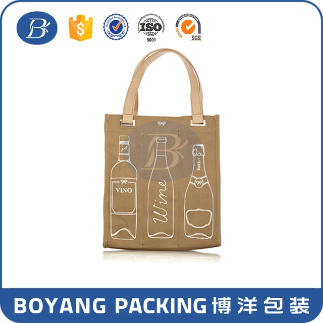 fabric wine bottle gift bag pattern