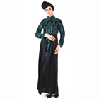 cheap fashionable party abaya arabic muslim long dress new model abaya in dubai with sparking sequins