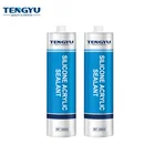 Glass door window acetoxy silicone sealant acetic adhesive