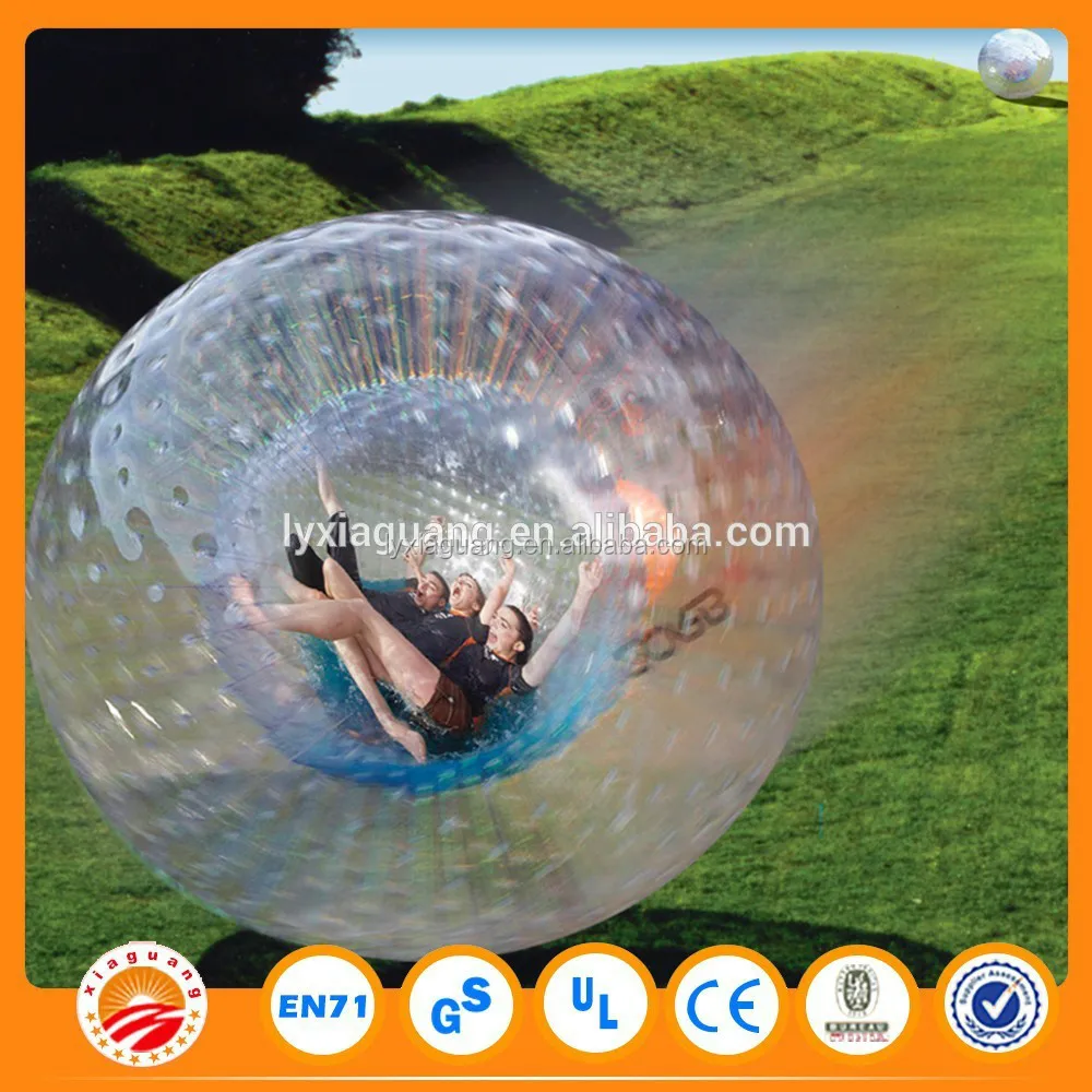 Géant gonflable homme taille ballons gonflables boule de zorb humaine