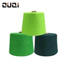 Free samples white black reliance price spun 100 polyester cotton yarn